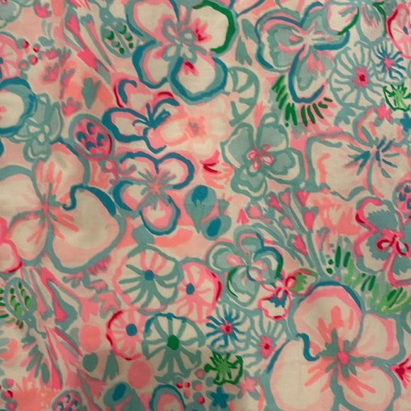 Lilly Pulitzer Braelin stretch shift in love bug resort, white - Picture 3 of 5